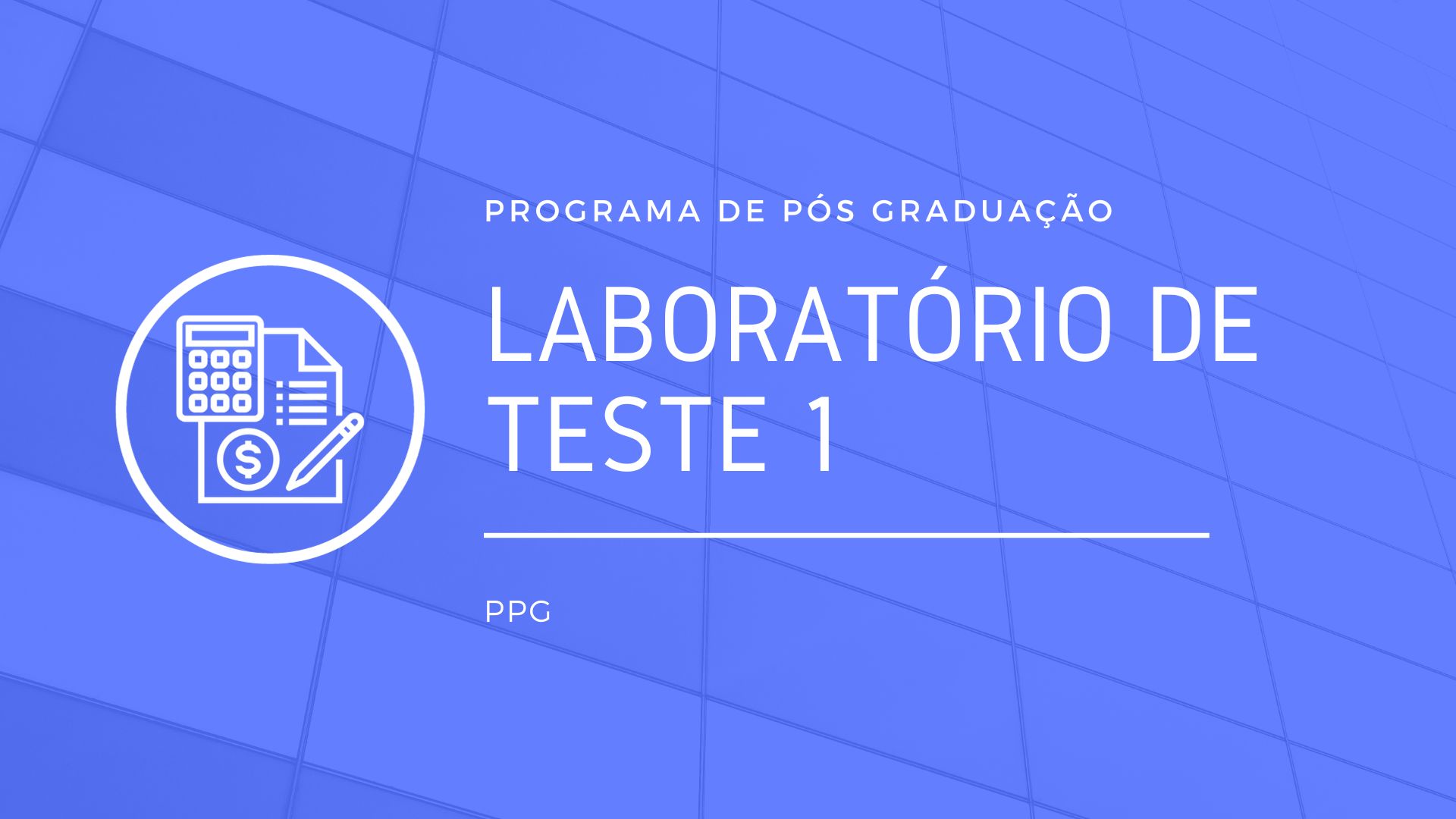 Laboratório de Teste 1